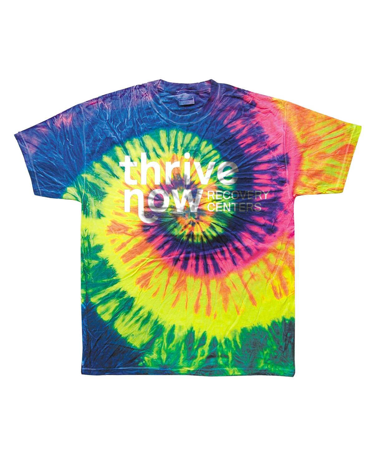 Neon Rainbow Tie Dye